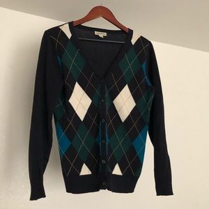 Cozy Argyle Sweater